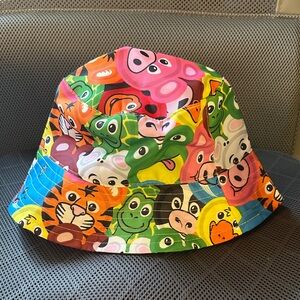 Colorful Animal Print Bucket Hat